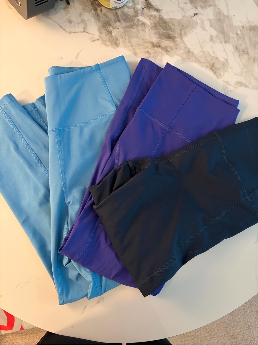 Bundle of 3 girlfriend collective size large crop leggings